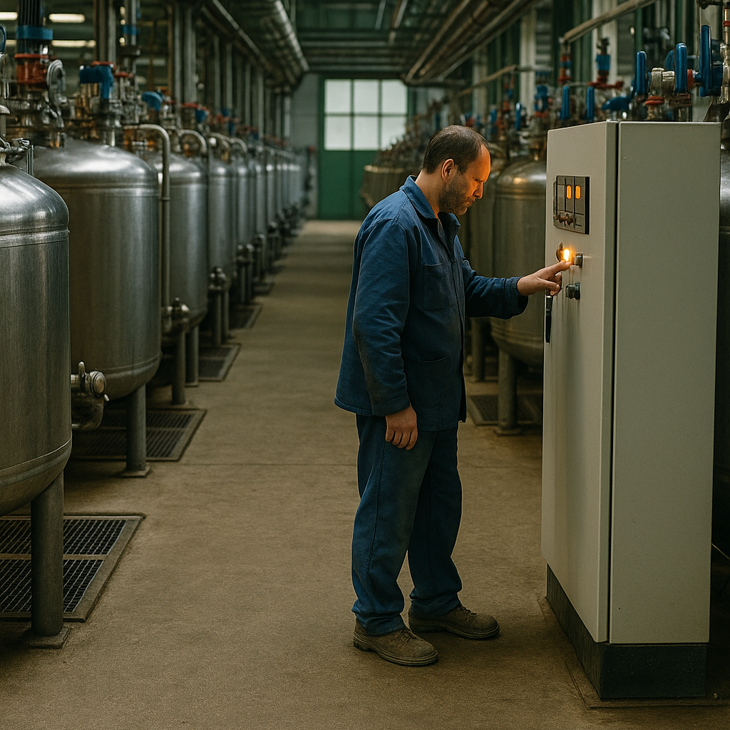Processos lentos e difíceis de controlar.